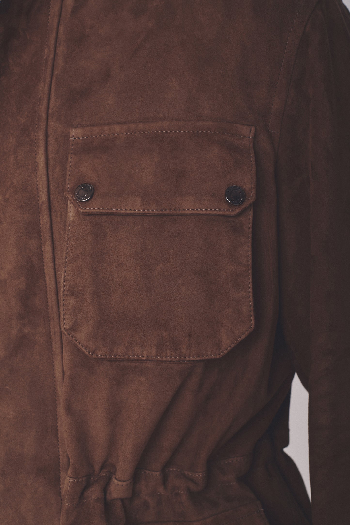 M-65 STYLE SUEDE FIELD COAT