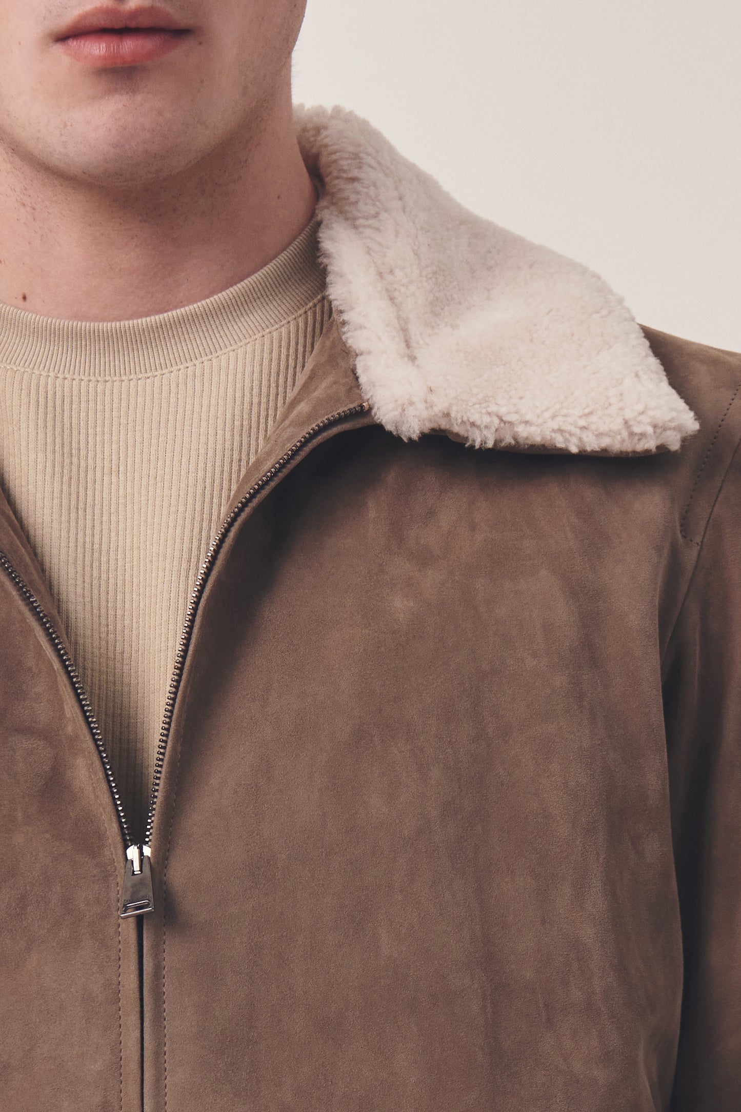 CLASSIC SUEDE BOMBER
