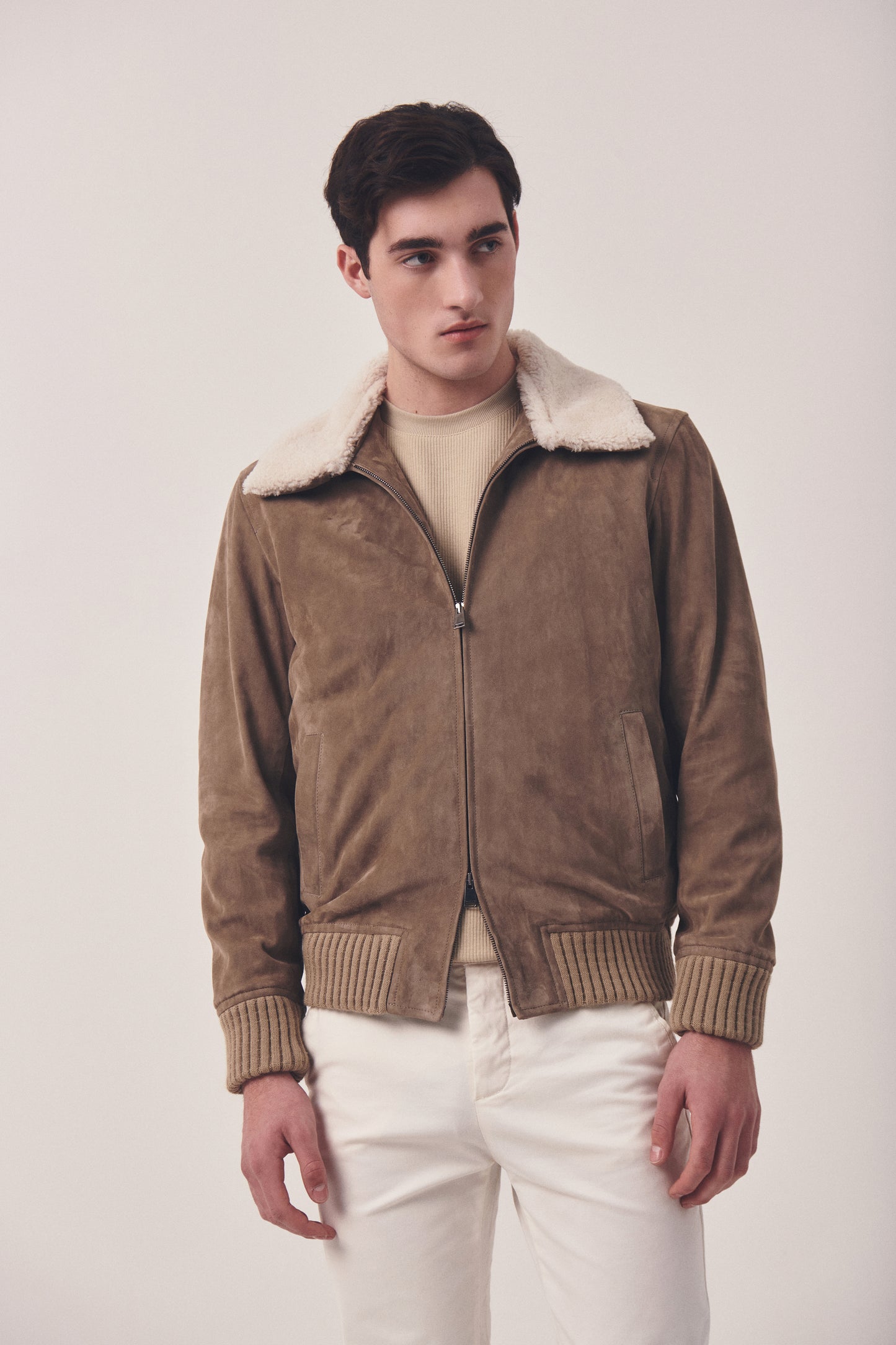 CLASSIC SUEDE BOMBER