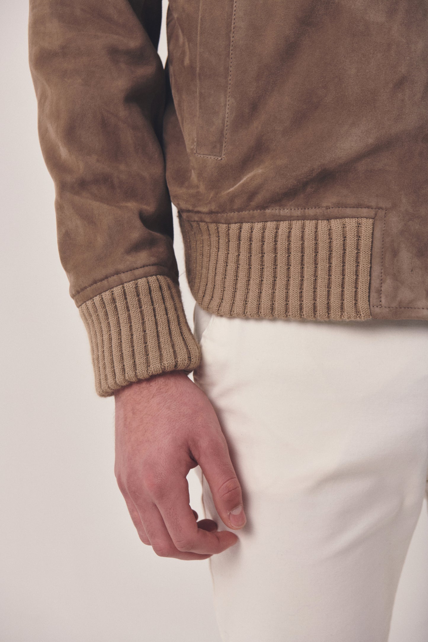 CLASSIC SUEDE BOMBER