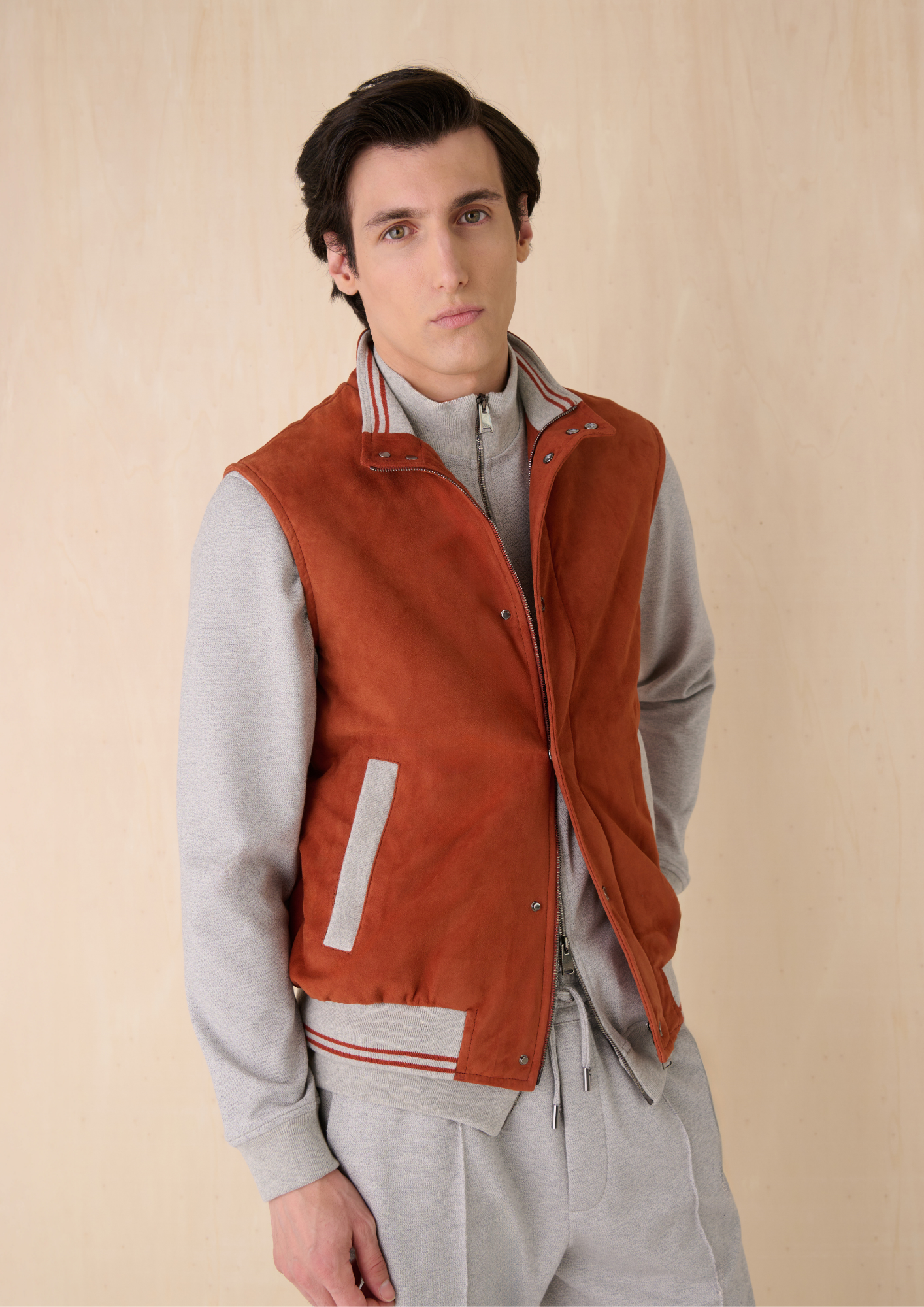 LEATHER VEST