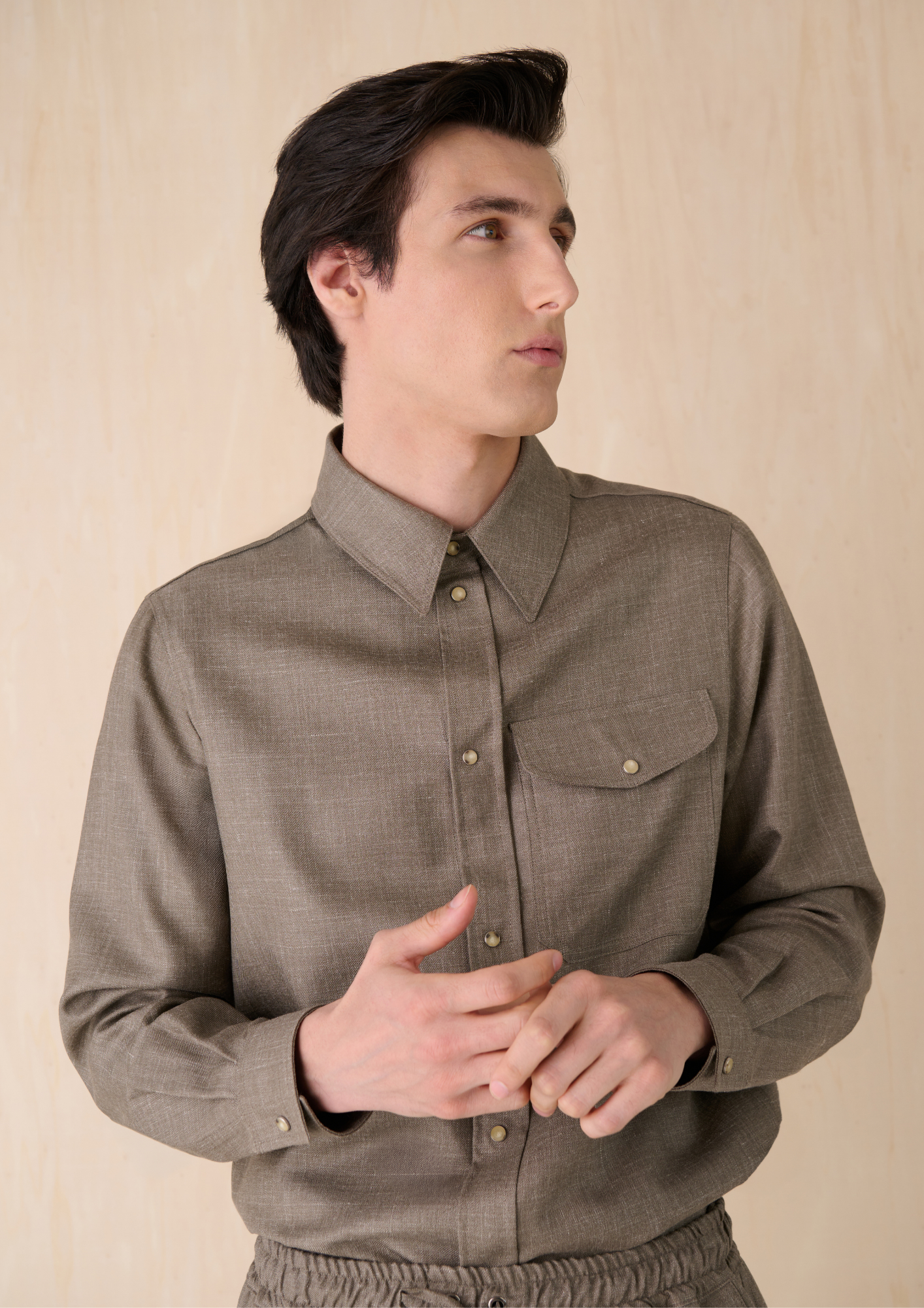 SHIRT AND DRAWSTRING TRACKSUIT