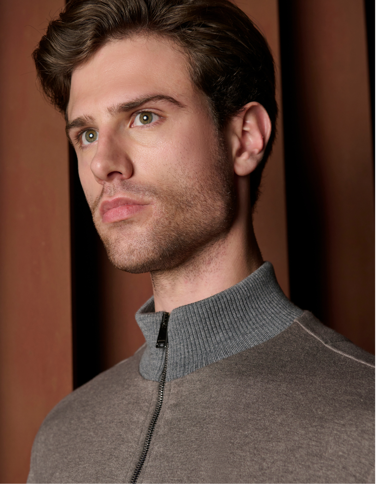 FULL ZIP RIBBED TRACKSUIT