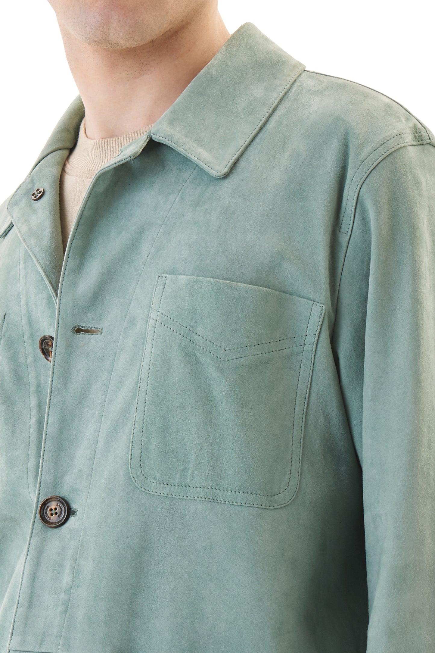 UNLINED SUEDE WORK JACKET