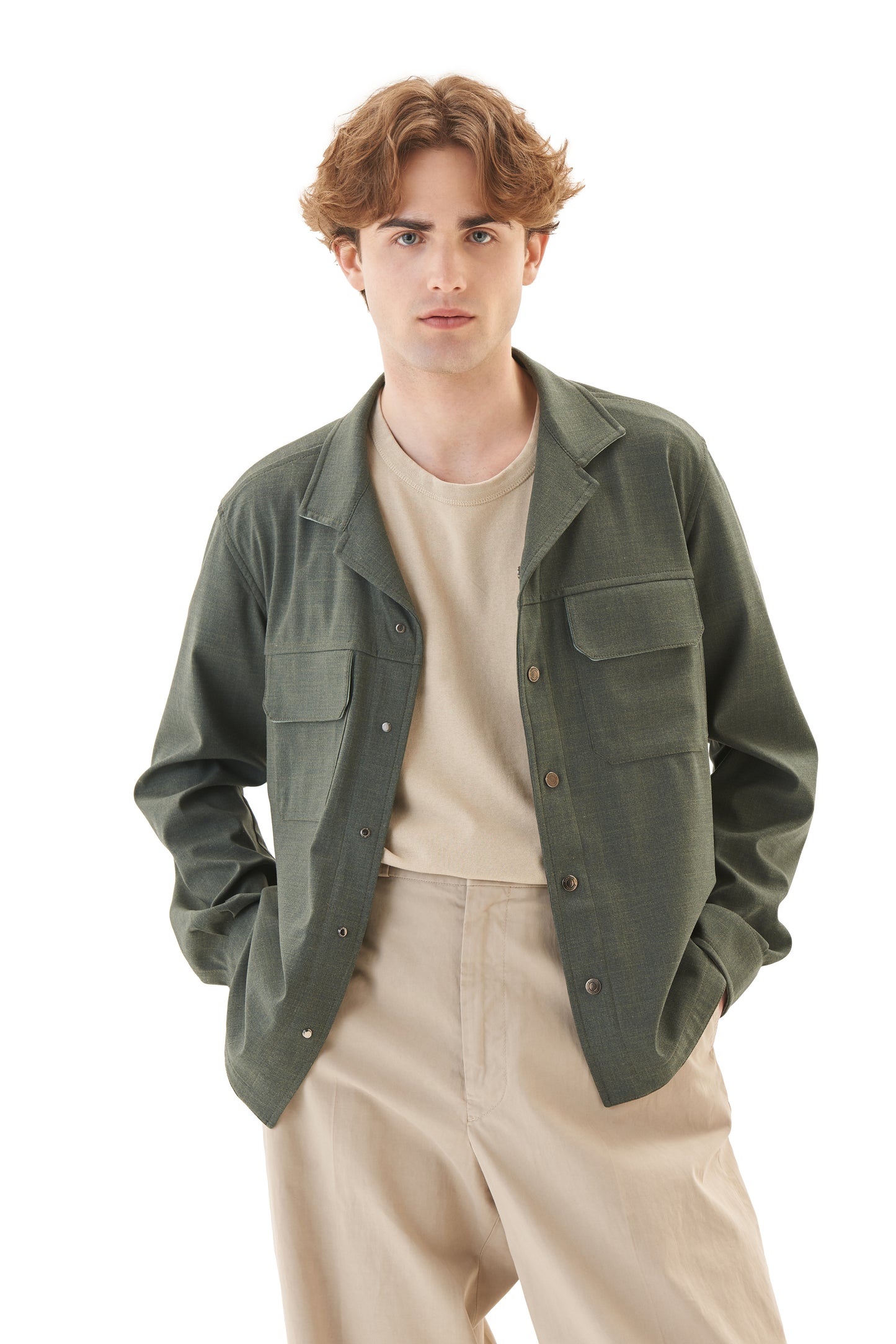 UNLINED OVERSHIRT
