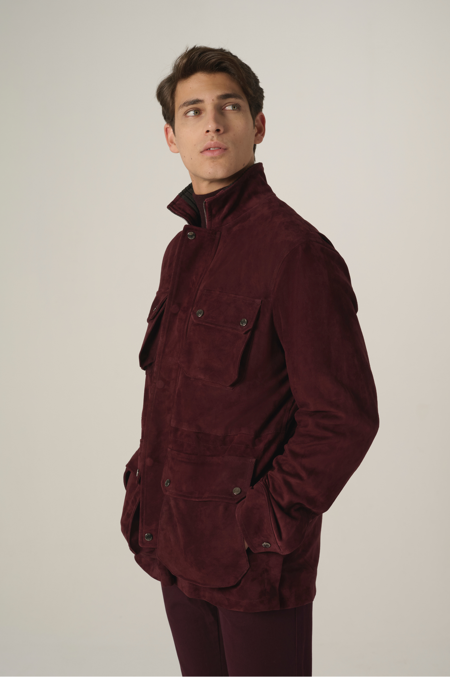 SUEDE M-65 FIELD JACKET