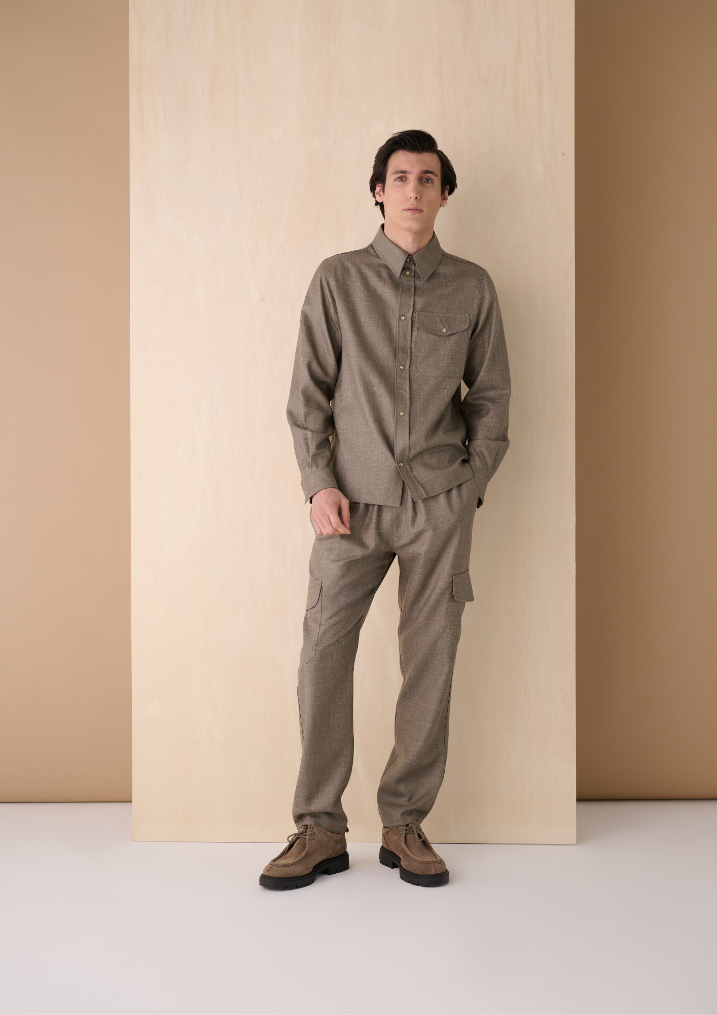 SHIRT AND DRAWSTRING TRACKSUIT