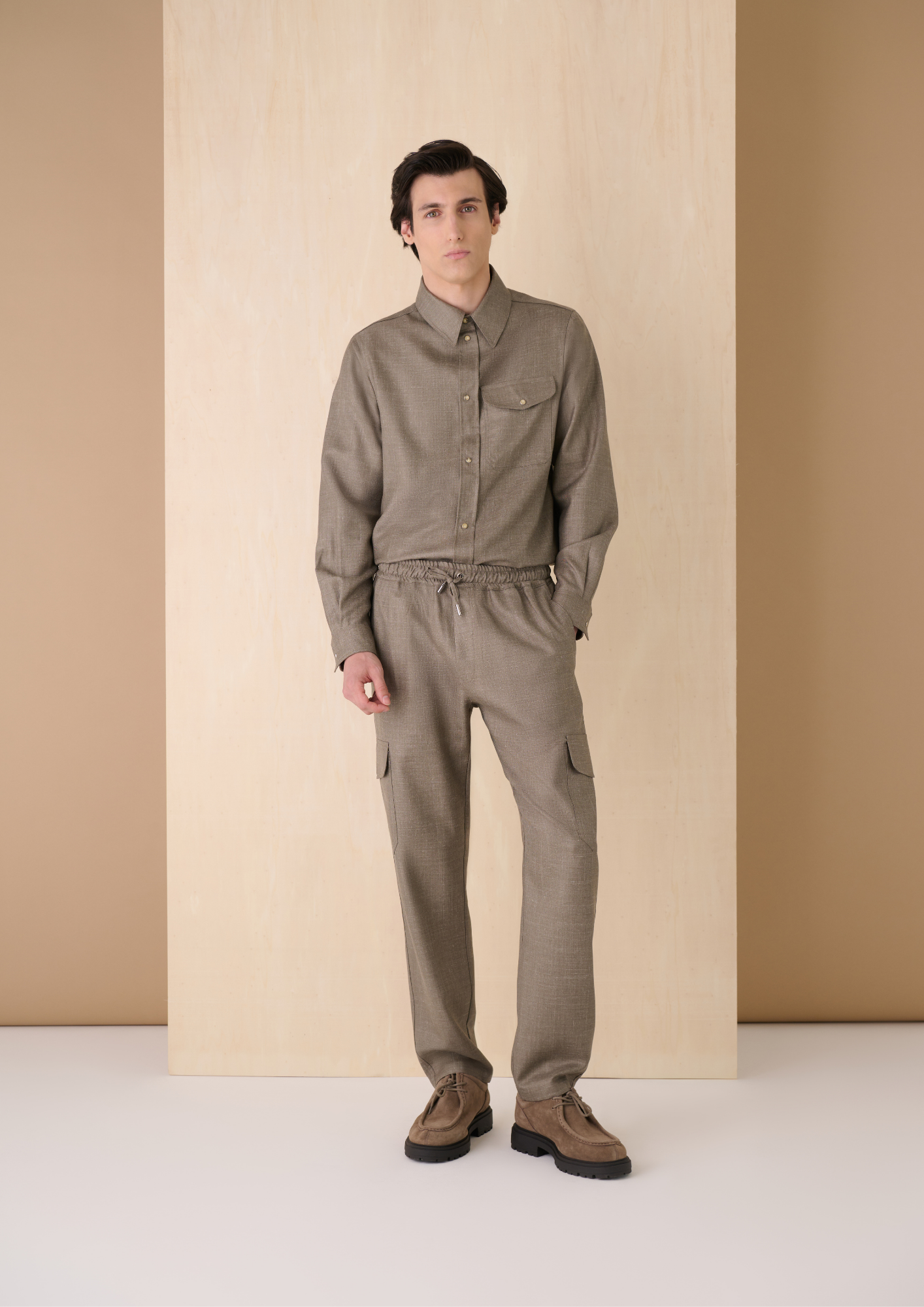 SHIRT AND DRAWSTRING TRACKSUIT