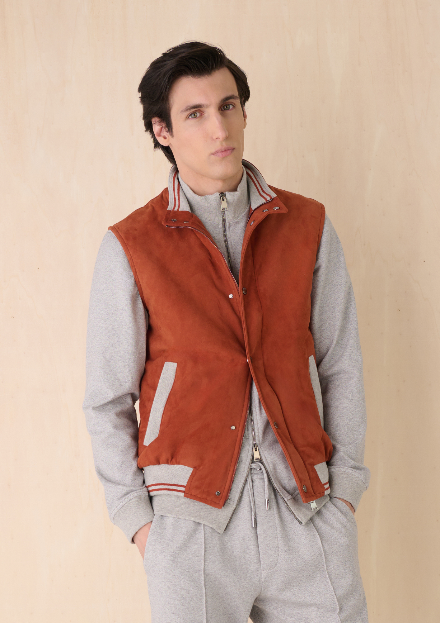 LEATHER VEST