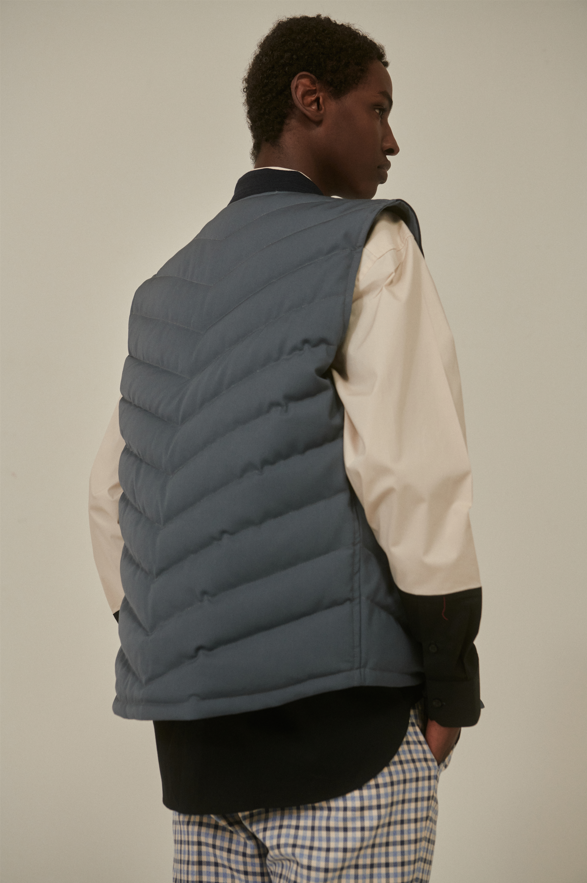 GOOSE DOWN QUILTED VEST