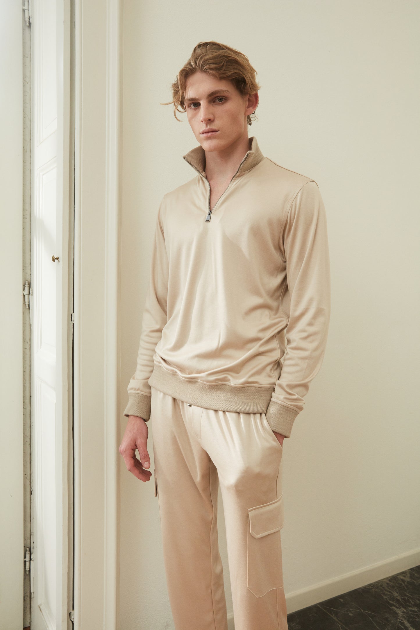 HALF ZIP TRACKSUIT