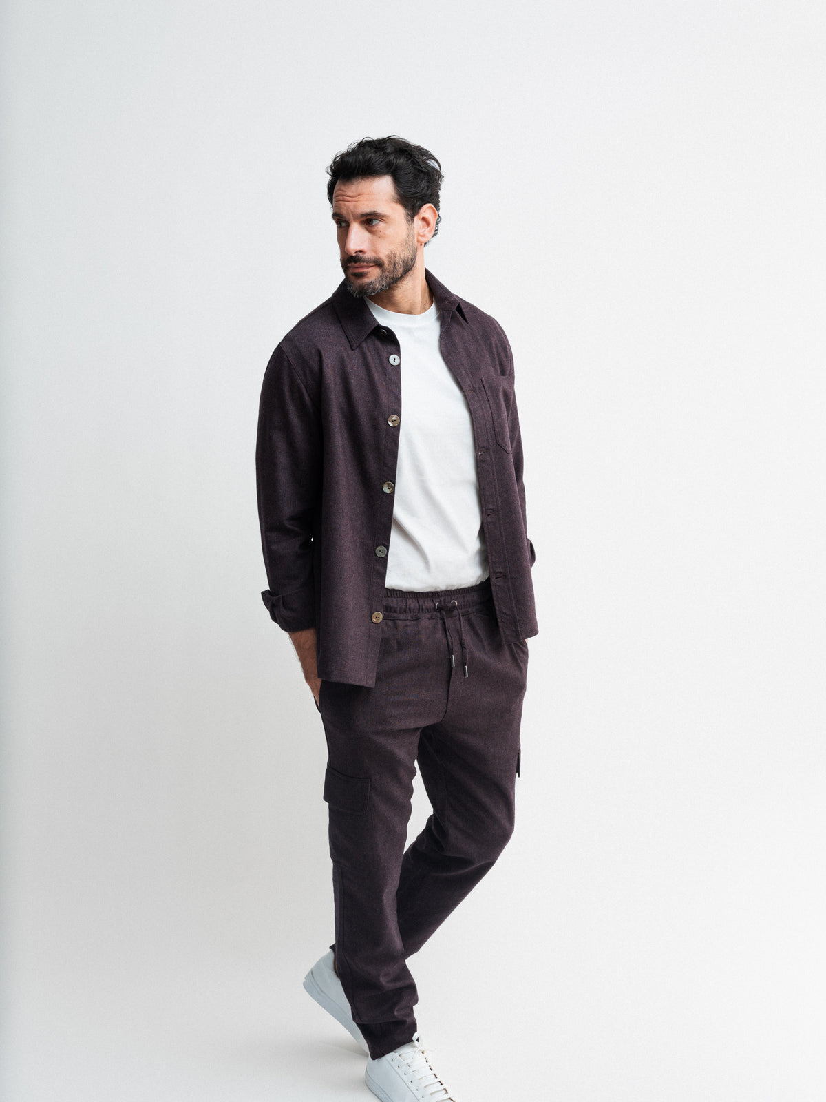 OVERSHIRT AND CARGO PANTS