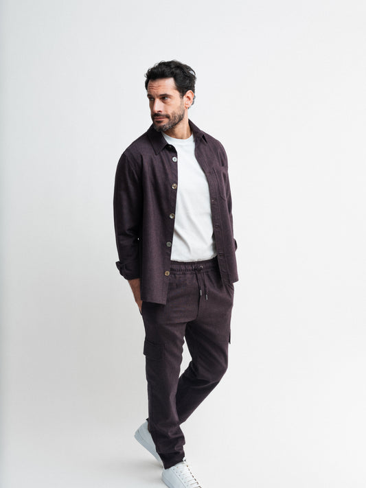 OVERSHIRT AND CARGO PANTS