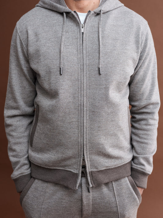 HOODIE SWEATSHIRT AND DRAWSTRING PANTS